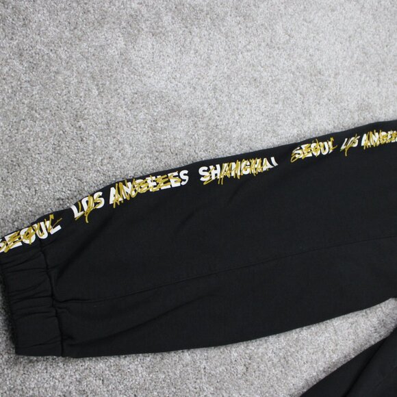 Puma Gen G Esports Sweatpants Mens Medium Black Drawstring w/ 30" inseam - Picture 3 of 15